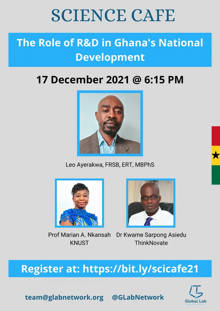 Announcing December 2021 Science Cafe